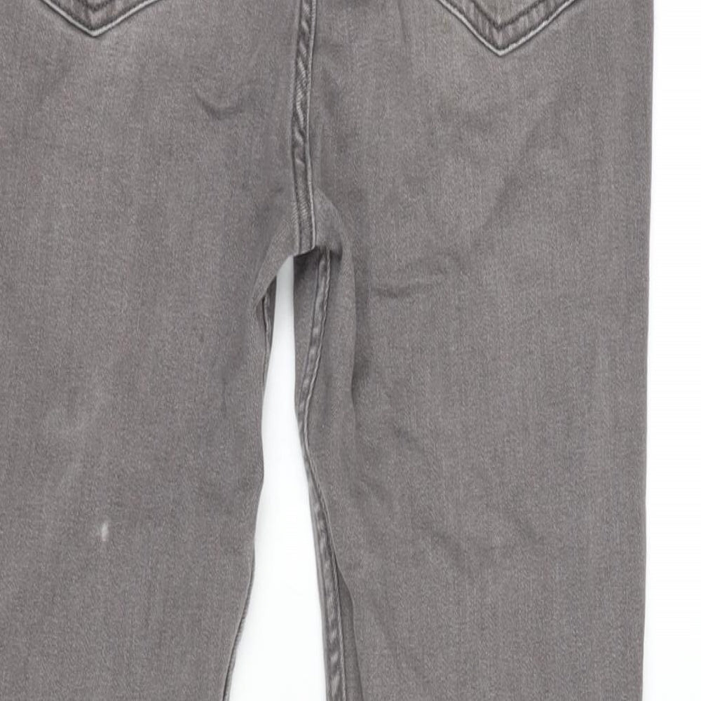 Womens UK Size 10 Marks and Spencer Regular Fit Skinny Grey Jeans