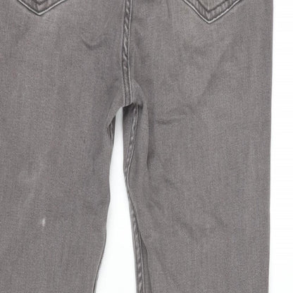 Womens UK Size 10 Marks and Spencer Regular Fit Skinny Grey Jeans