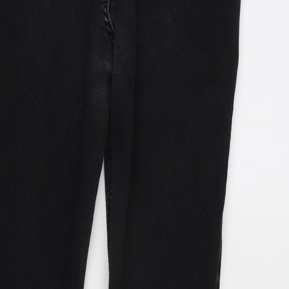 Womens UK Size 14 Marks and Spencer Regular Fit Tapered Grey Jeans