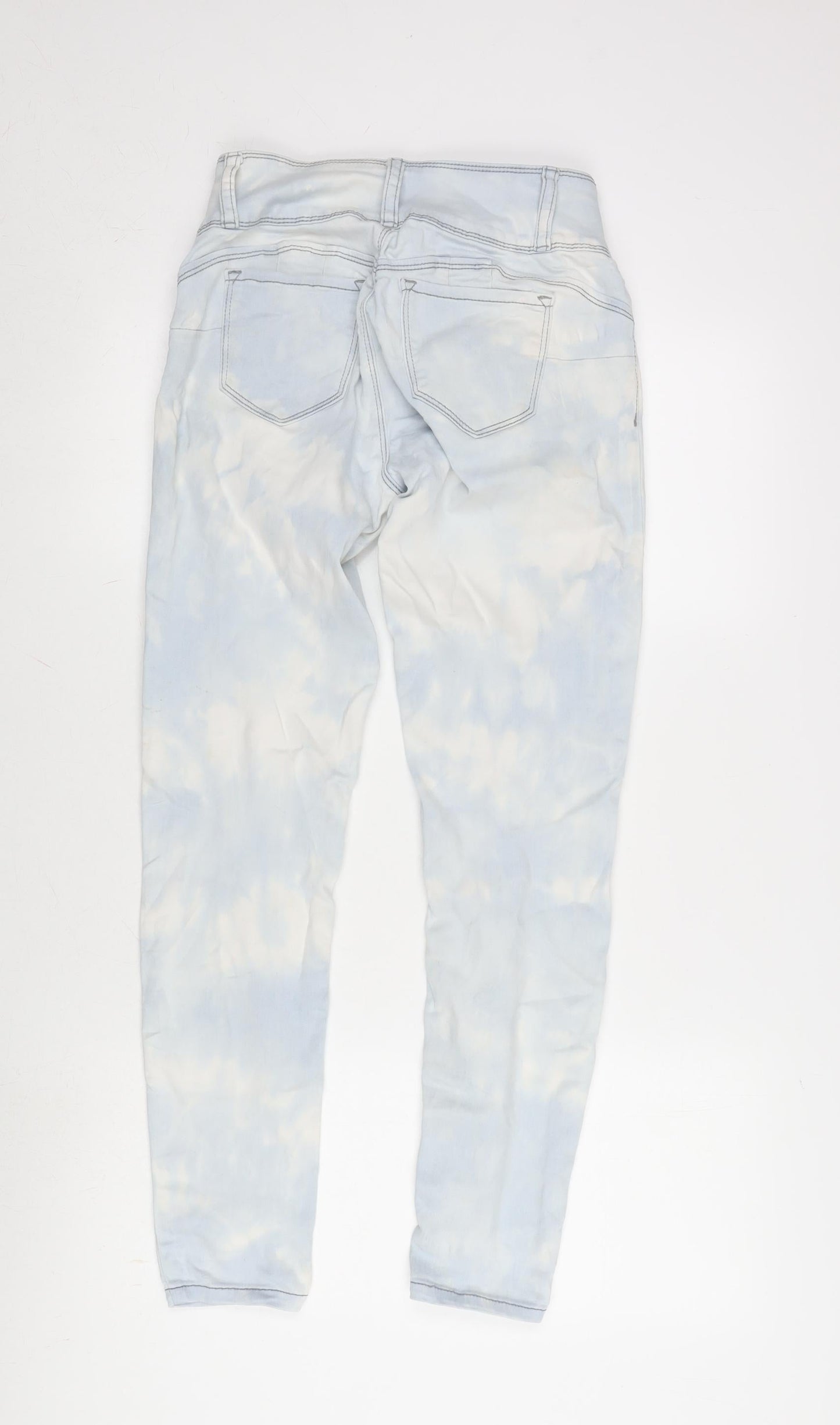 Womens UK Size 26 in WAX JEAN Regular Fit Tapered Blue Jeans