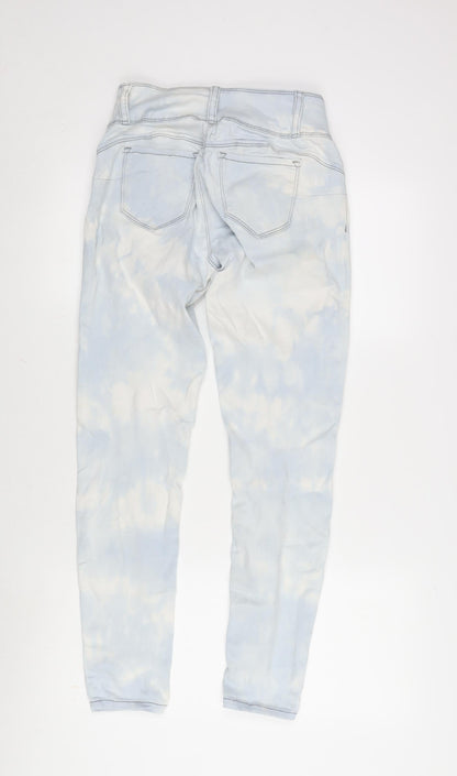Womens UK Size 26 in WAX JEAN Regular Fit Tapered Blue Jeans