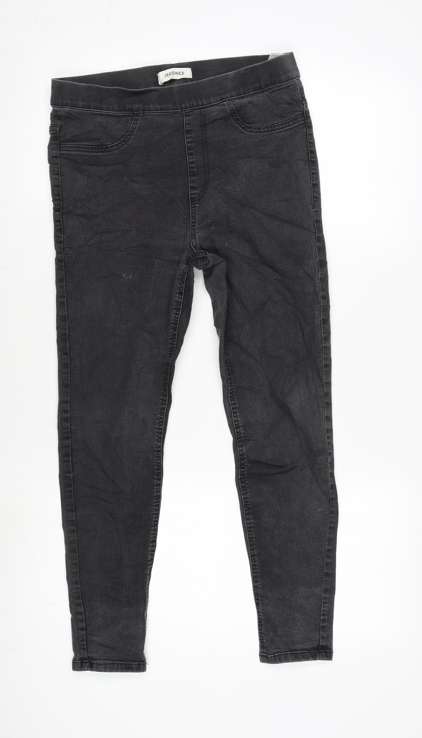 Womens UK Size 10 Marks and Spencer Regular Fit Jegging Grey Jeans