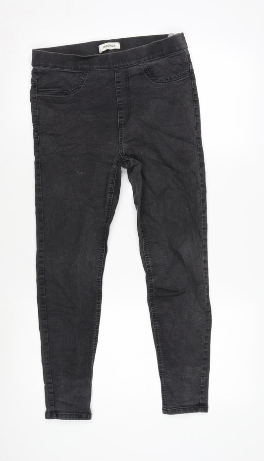 Womens UK Size 10 Marks and Spencer Regular Fit Jegging Grey Jeans