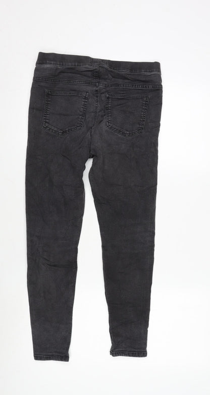 Womens UK Size 10 Marks and Spencer Regular Fit Jegging Grey Jeans