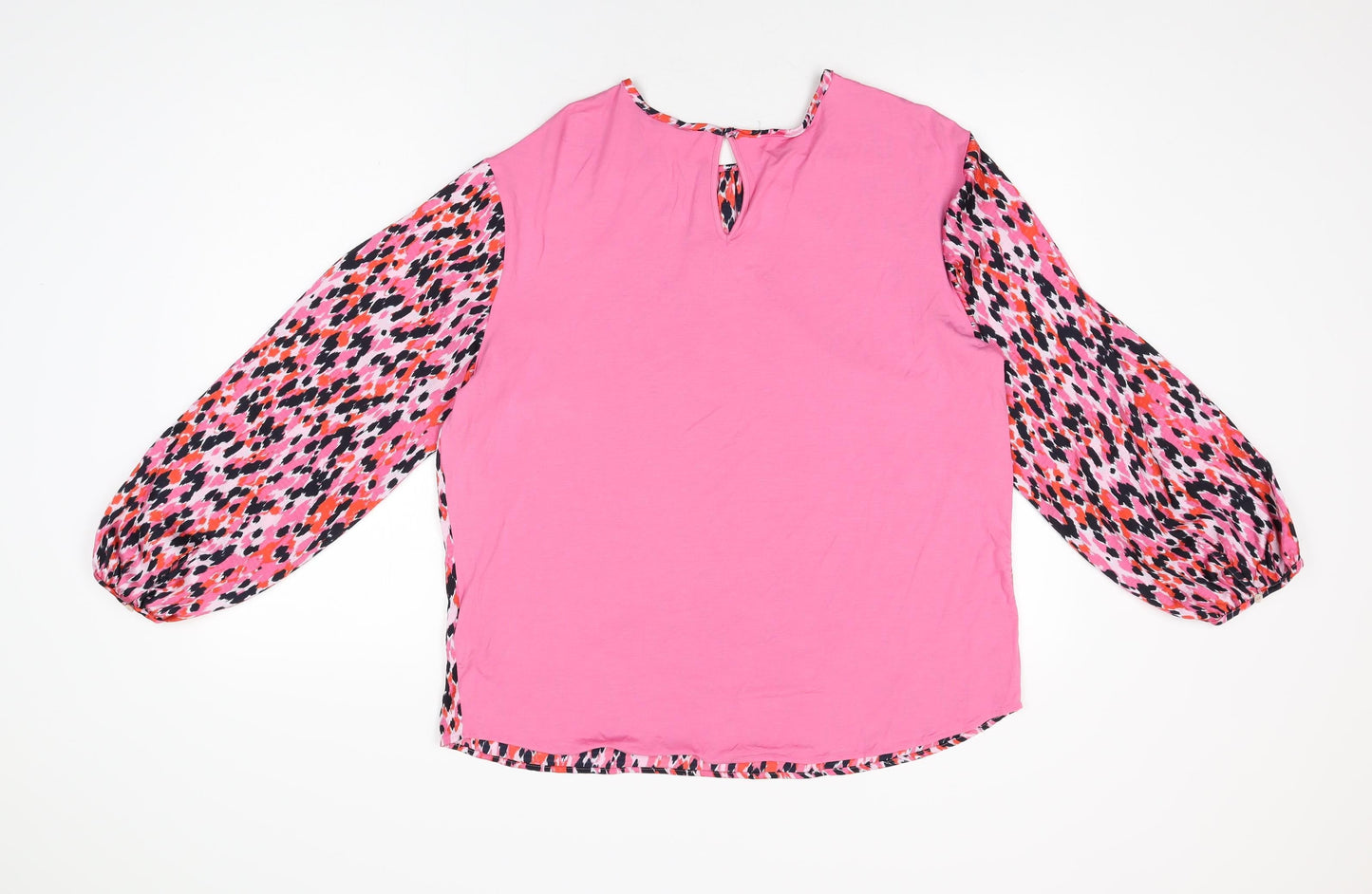 Womens UK Size 8 Marks and Spencer Pink Basic Blouse