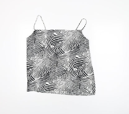 Womens UK Size 12 River Island White Camisole T-Shirt