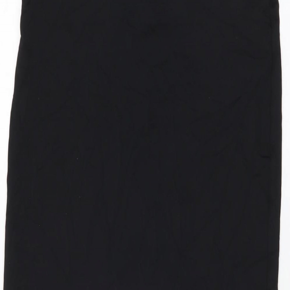 H&M Womens Black Polyamide Maxi Skirt Size S