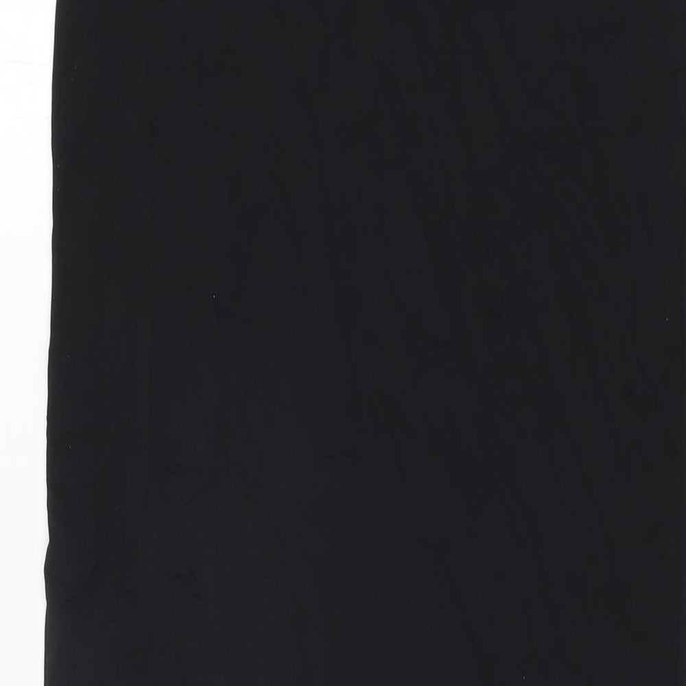 H&M Womens Black Polyamide Maxi Skirt Size S