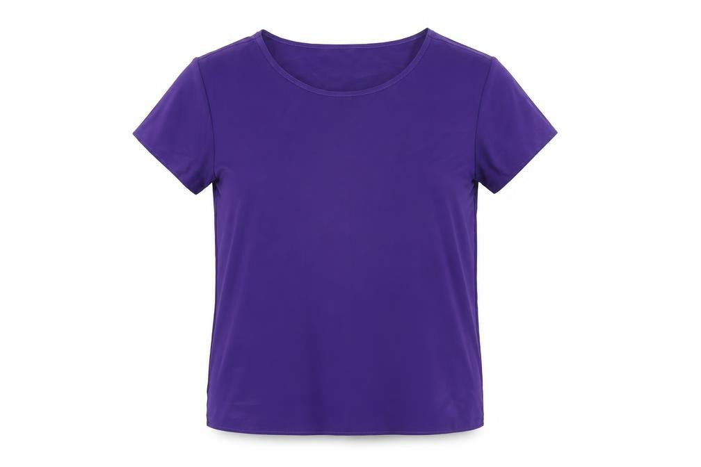 Womens UK Size 12 St Michael Purple Basic T-Shirt