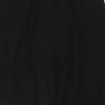 Womens UK Size S Zara Regular Fit  Black Trousers