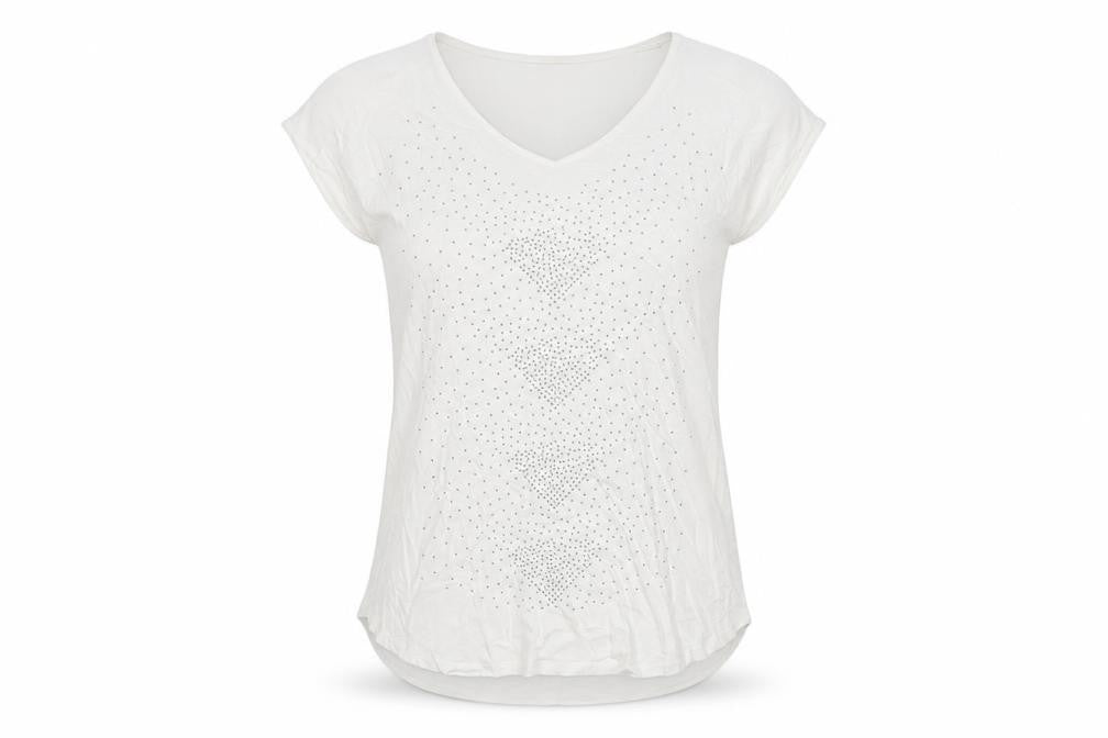 Womens UK Size 10 NEXT White Basic T-Shirt