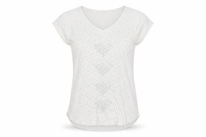 Womens UK Size 10 NEXT White Basic T-Shirt