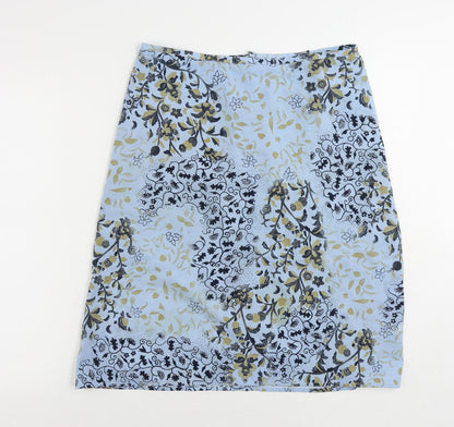Womens UK Size 12 Rohan A-Line Satin Skirt