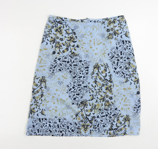 Womens UK Size 12 Rohan A-Line Satin Skirt