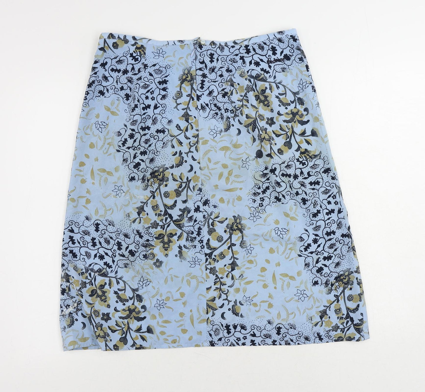 Womens UK Size 12 Rohan A-Line Satin Skirt