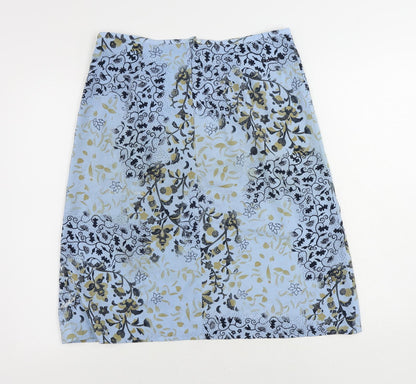 Womens UK Size 12 Rohan A-Line Satin Skirt