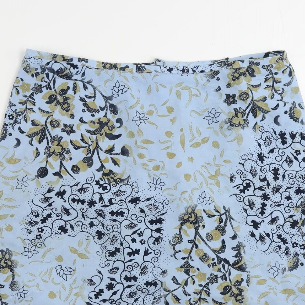 Womens UK Size 12 Rohan A-Line Satin Skirt