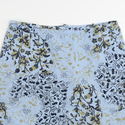 Womens UK Size 12 Rohan A-Line Satin Skirt