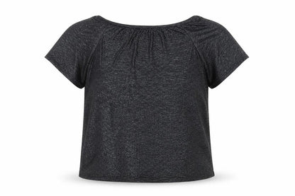 Womens UK Size 10 Boohoo Black Basic Blouse