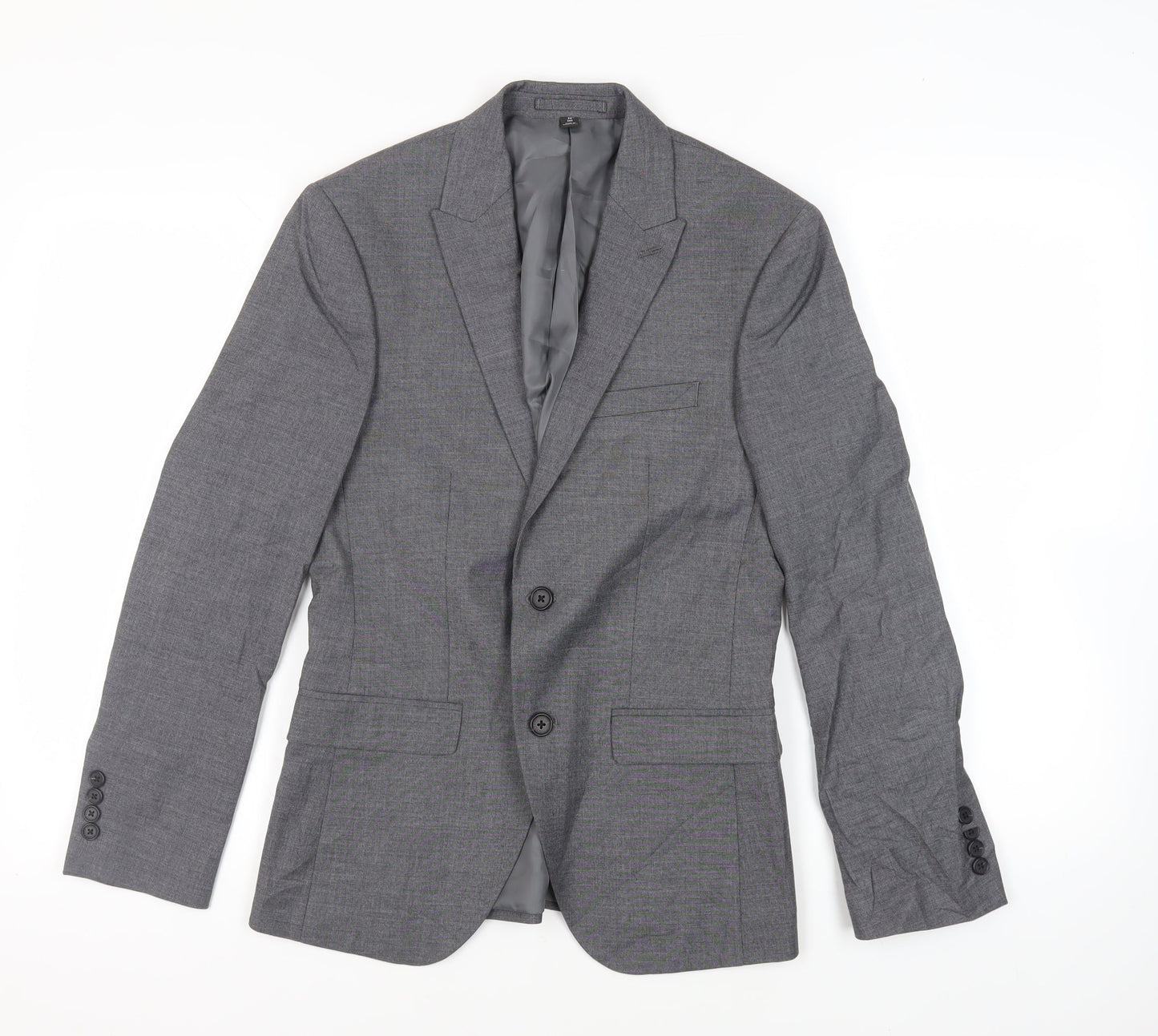 Mens UK Size 36 Marks and Spencer Regular Grey Suit Jacket