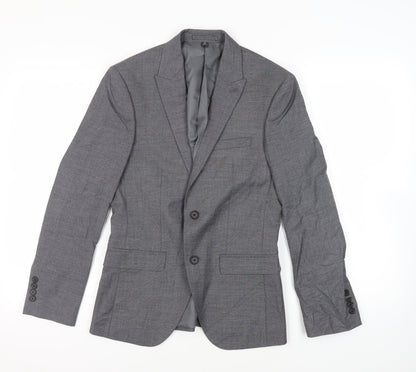 Mens UK Size 36 Marks and Spencer Regular Grey Suit Jacket