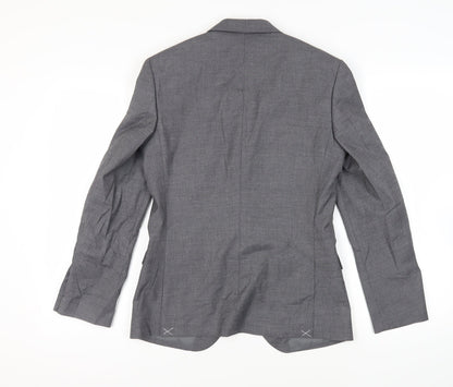 Mens UK Size 36 Marks and Spencer Regular Grey Suit Jacket