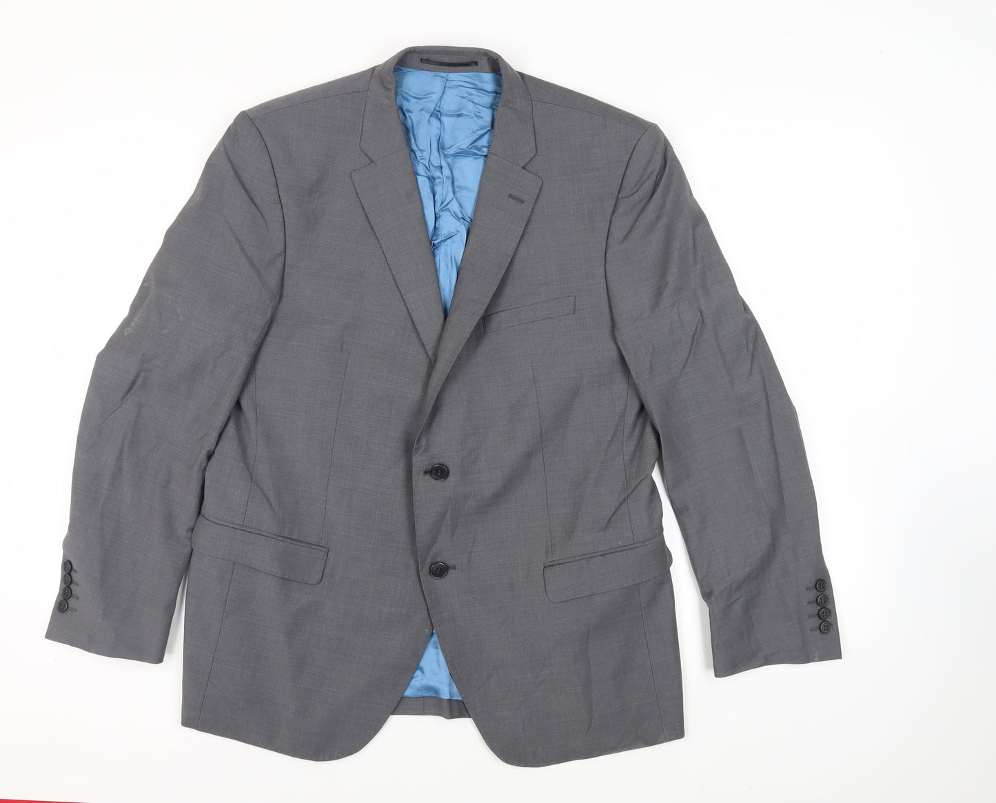 Mens UK Size 42 Santinelli Regular Grey Suit Jacket