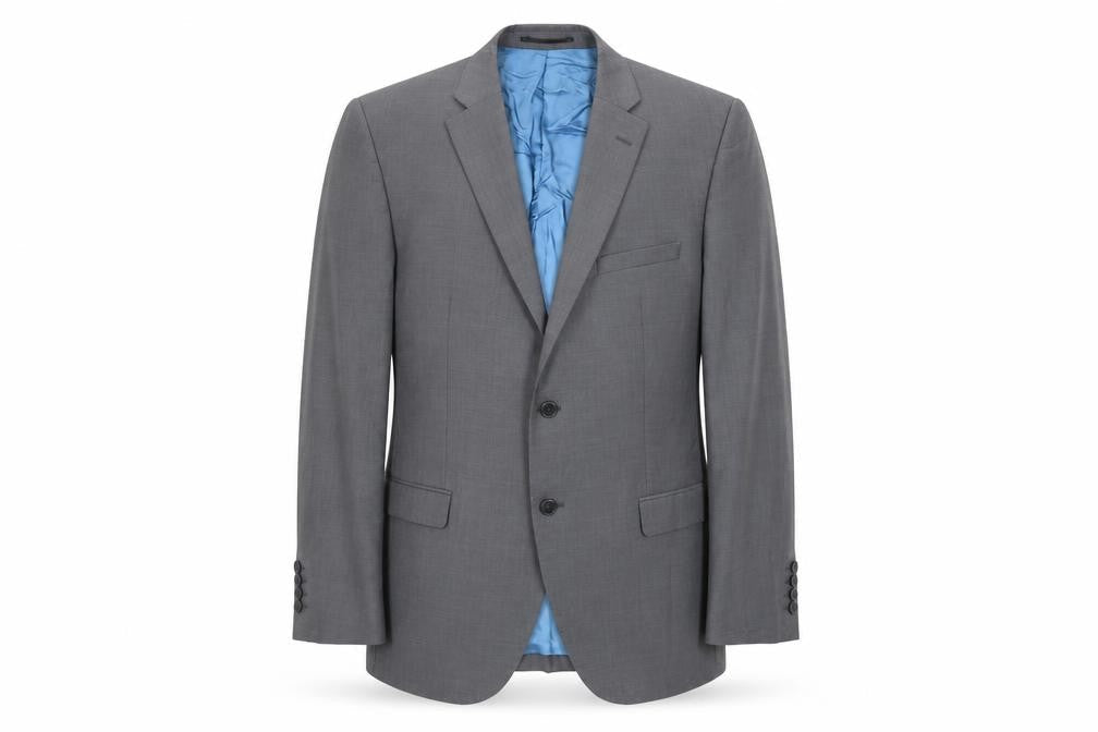 Mens UK Size 42 Santinelli Regular Grey Suit Jacket