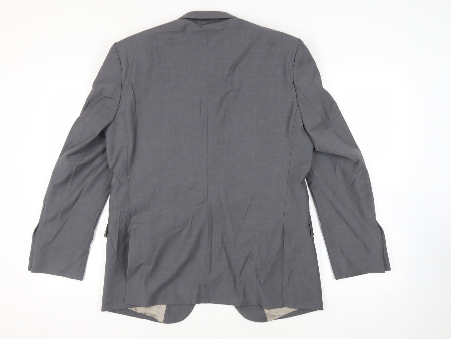 Mens UK Size 42 Santinelli Regular Grey Suit Jacket