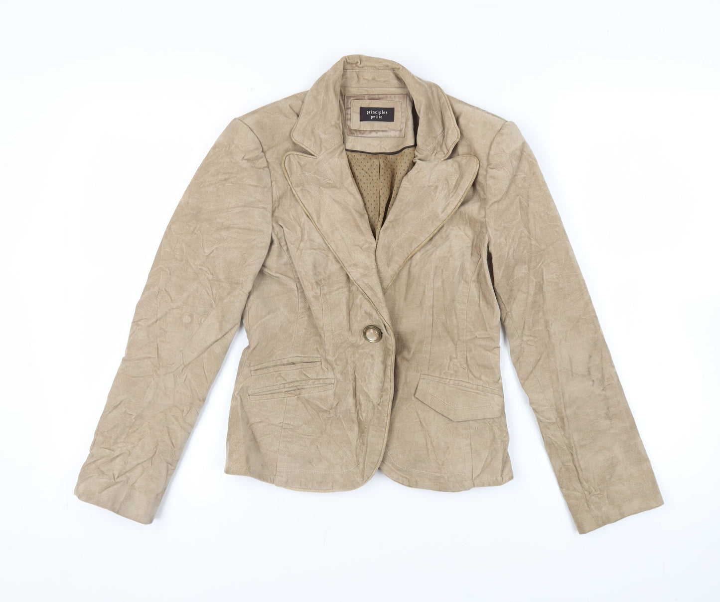 Womens UK Size 8 Principles Beige Jacket