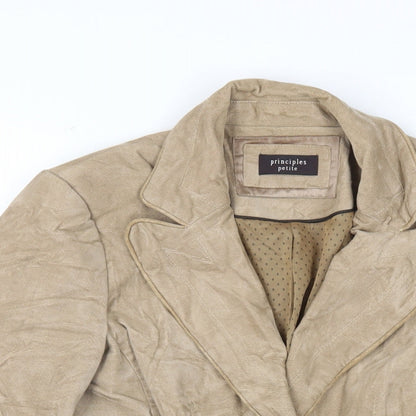 Womens UK Size 8 Principles Beige Jacket