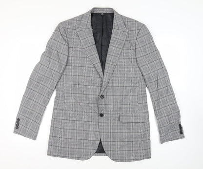 Mens UK Size 42 Marks and Spencer Regular Grey Suit Jacket