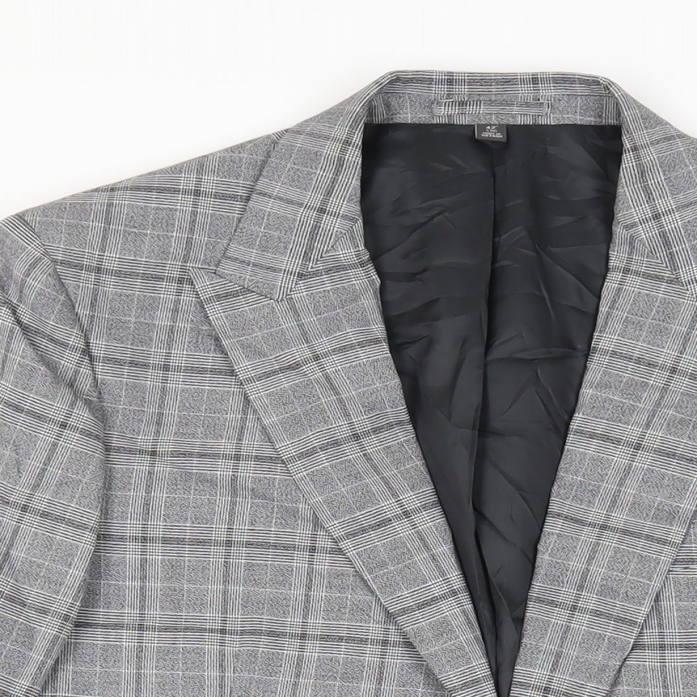 Mens UK Size 42 Marks and Spencer Regular Grey Suit Jacket