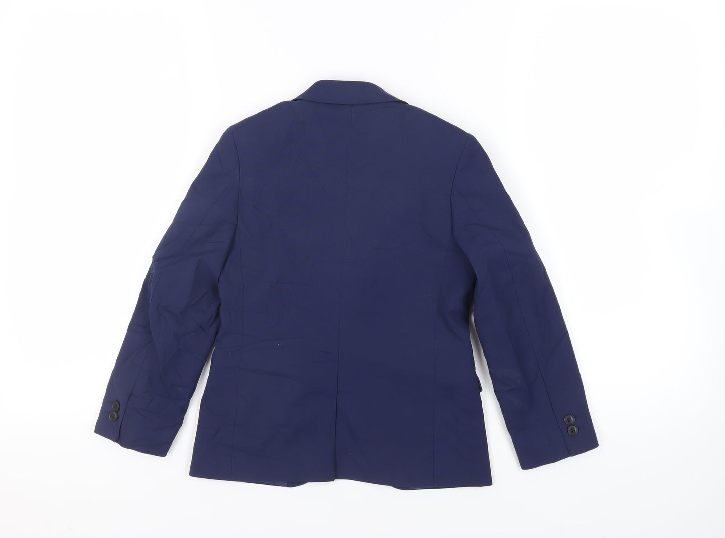 NEXT Boys Blue Jacket Blazer Size 8 Years Button