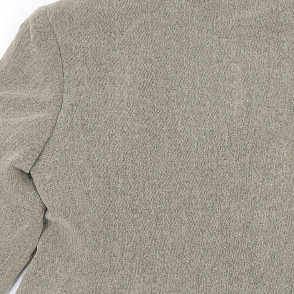 Autonomy Womens Green Jacket Blazer Size 10 Button