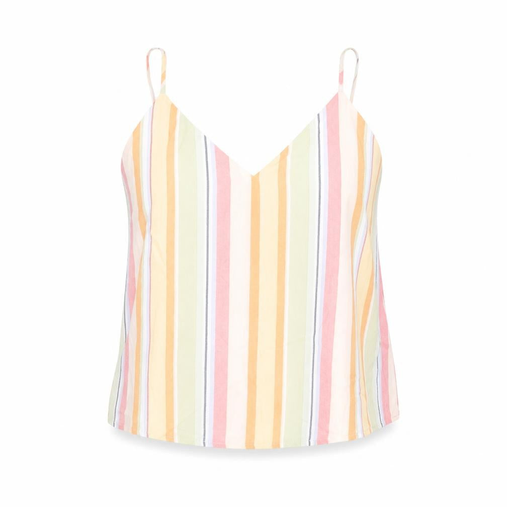 Womens UK Size M Stradivarius Multicoloured Camisole Tank