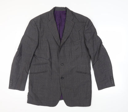 Mens UK Size 42 Marks and Spencer Regular Grey Suit Jacket