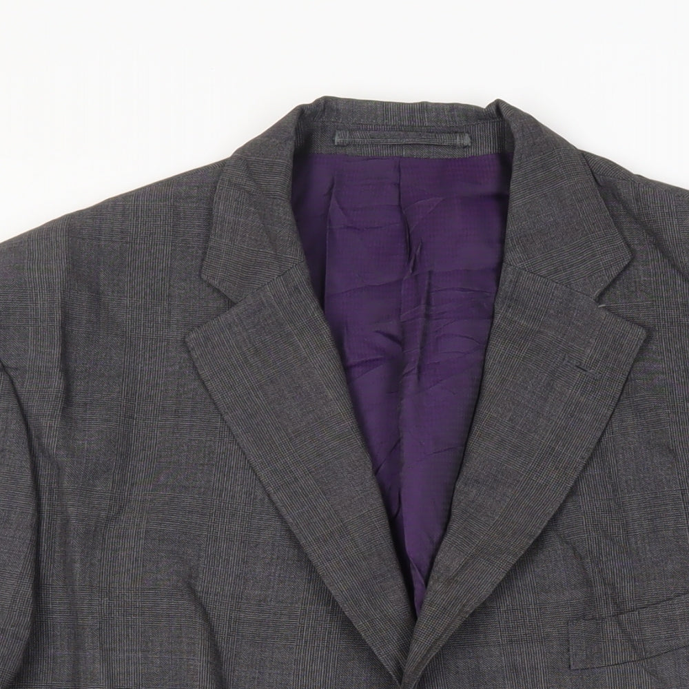 Mens UK Size 42 Marks and Spencer Regular Grey Suit Jacket