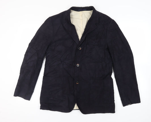 Mens UK Size 38 RJR.John Rocha Regular Blue Suit Jacket