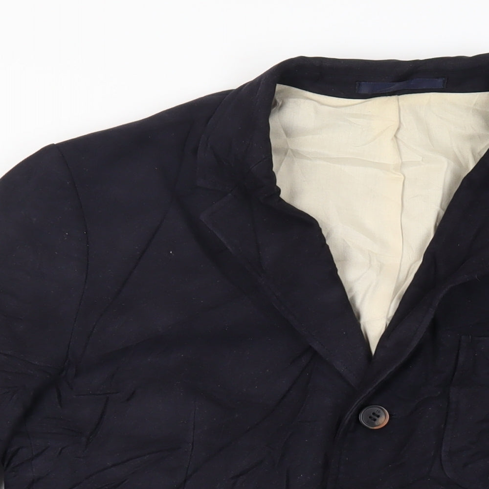 Mens UK Size 38 RJR.John Rocha Regular Blue Suit Jacket