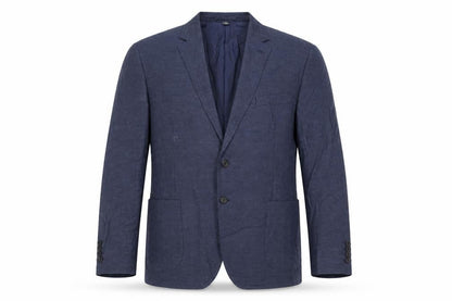 Mens UK Size 46 Marks and Spencer Regular Blue Suit Jacket