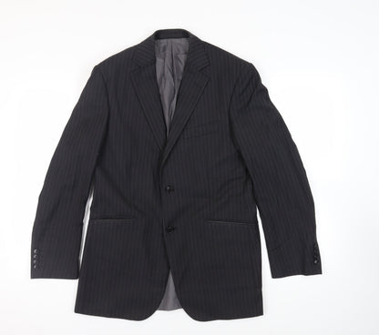 Mens UK Size 38 Marks and Spencer Regular Black Suit Jacket