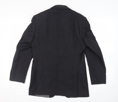 Mens UK Size 38 Marks and Spencer Regular Black Suit Jacket