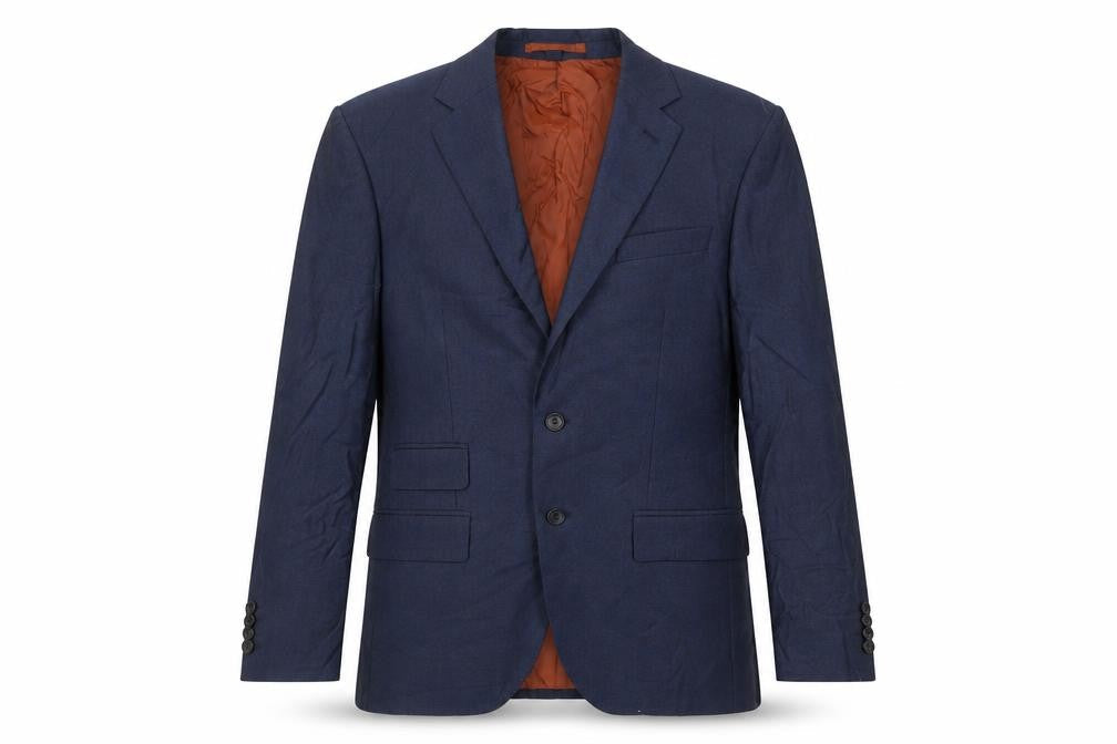Mens UK Size 38 Marks and Spencer Regular Blue Suit Jacket
