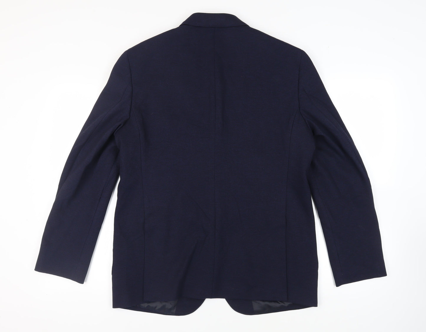 Mens UK Size 42 Marks and Spencer Regular Blue Suit Jacket