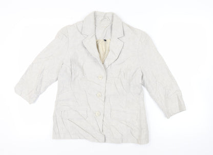 Womens UK Size 10 DASH Grey Jacket