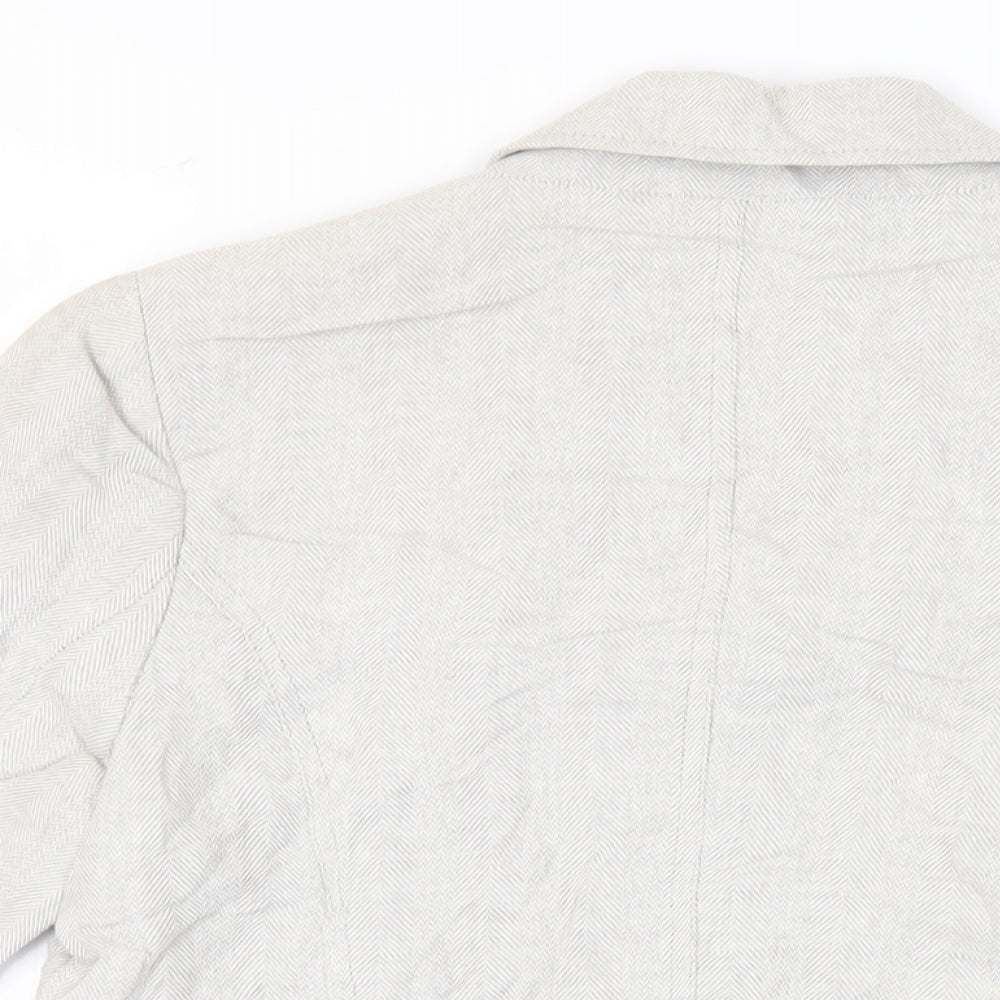 Womens UK Size 10 DASH Grey Jacket