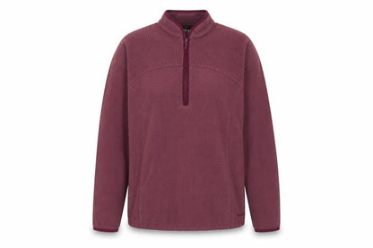Rohan Womens Purple Polyester Pullover Sweatshirt Size M Zip