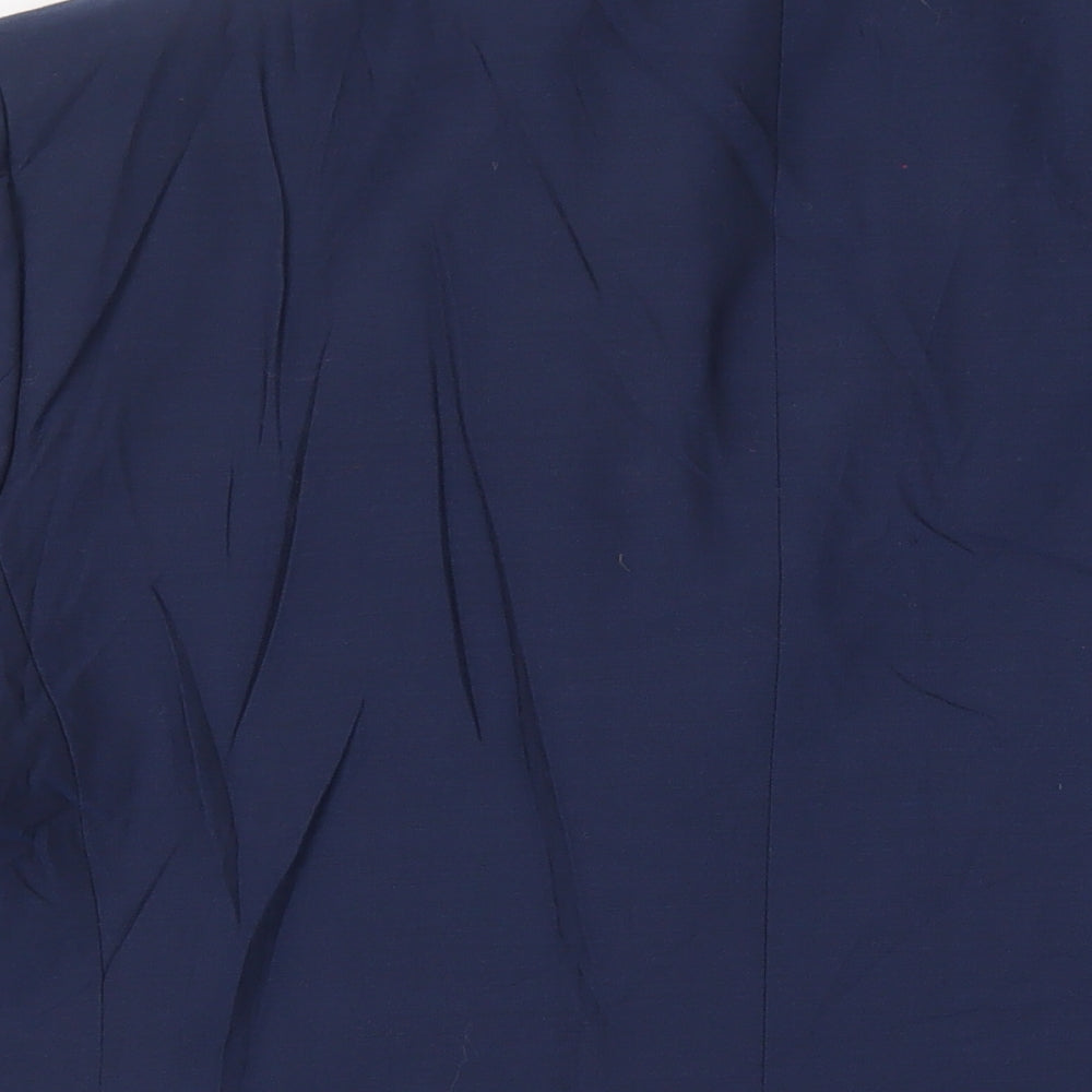 Mens UK Size 46 Marks and Spencer Regular Blue Suit Jacket