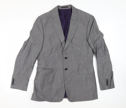 Mens UK Size 42 Duchamp Regular Grey Suit Jacket